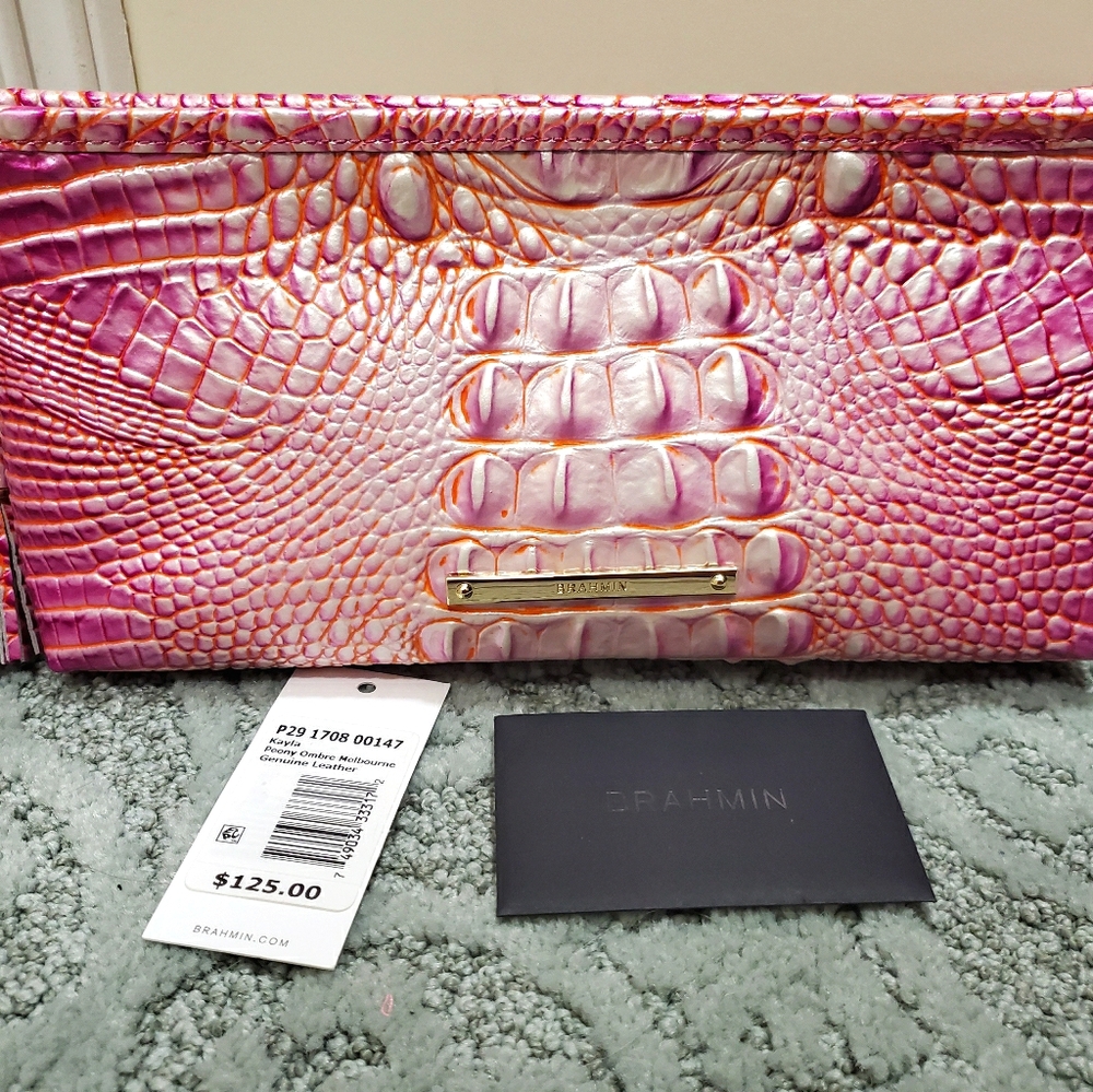 Brahmin Wristlet w/ Tassel